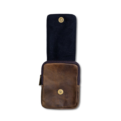 Range Finder Case in Crazy Horse Leather