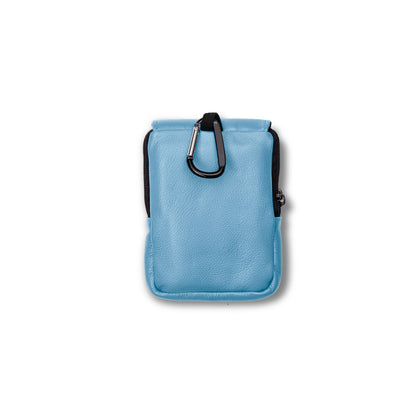 Tradition Leather Range Finder Case - Carolina Blue