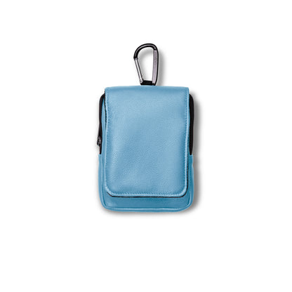 Tradition Leather Range Finder Case - Carolina Blue