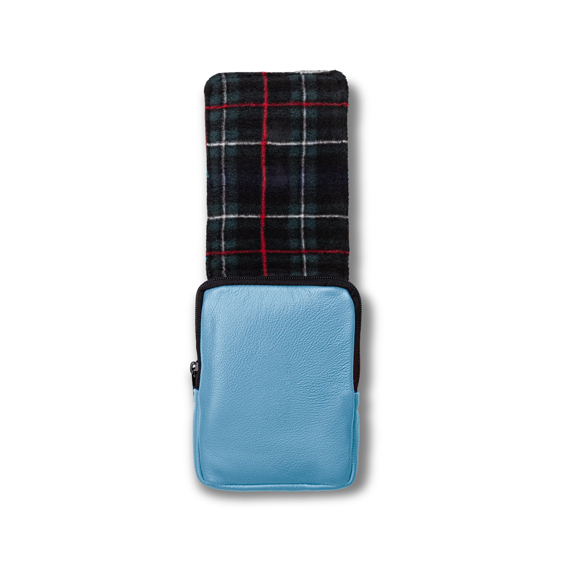 Tradition Leather Range Finder Case - Carolina Blue