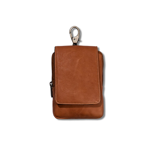 Range Finder Case in Colombian Leather - Tan