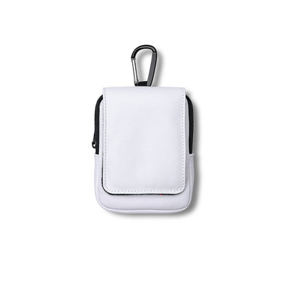 Tradition Leather Range Finder Case - White