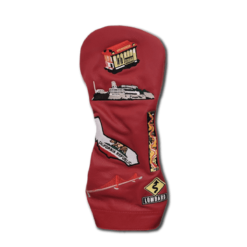 San Francisco Mural Leather Headcovers – Winston Collection
