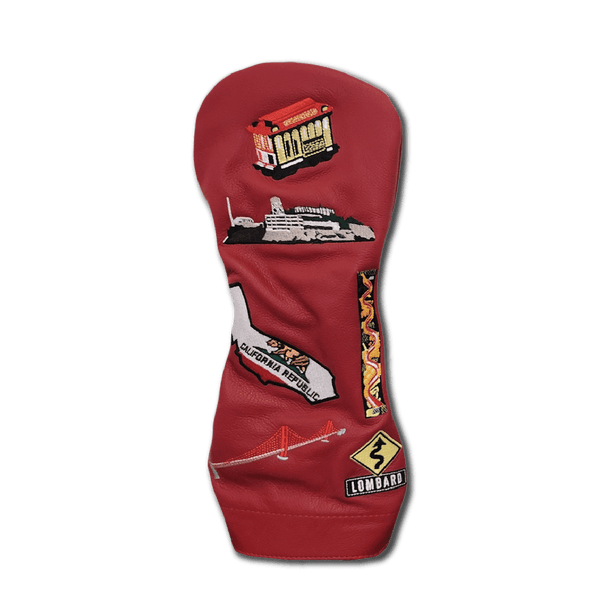 San Francisco Mural Leather Headcovers | Winston Collection