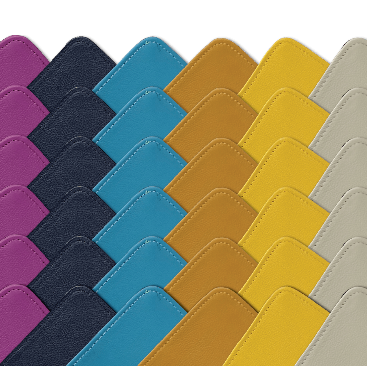 Classic Scorecard Holders, American Leather