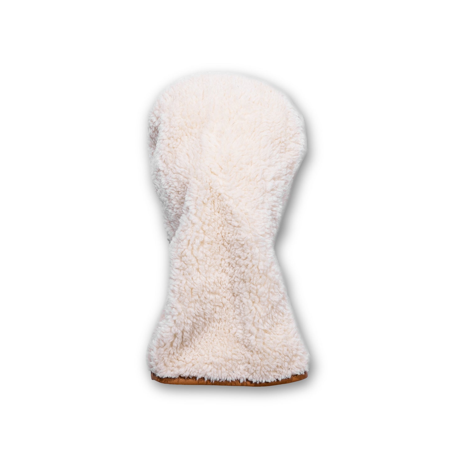 Sherpa Fleece Headcovers - Driver - Cream