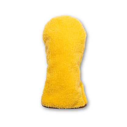 Sherpa Fleece Headcovers - Driver - Gold