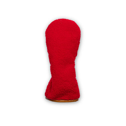 Sherpa Fleece Headcovers - Fairway - Red