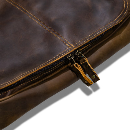 Deluxe Shoe Bag, Crazy Horse Leather - Crazy Horse Leather