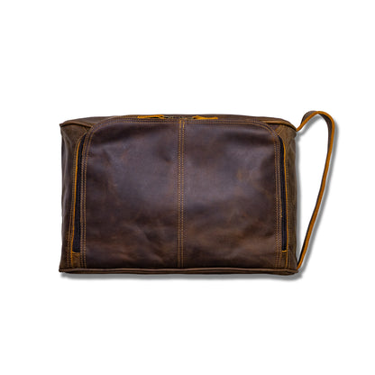 Deluxe Shoe Bag, Crazy Horse Leather - Crazy Horse Leather