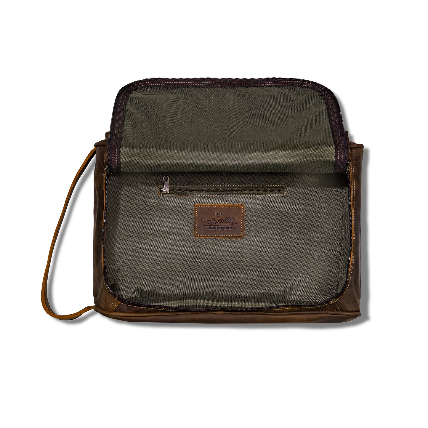 Deluxe Shoe Bag, Crazy Horse Leather - Crazy Horse Leather