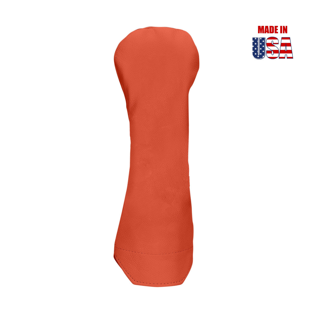 Orange American Leather Fairway Headcover