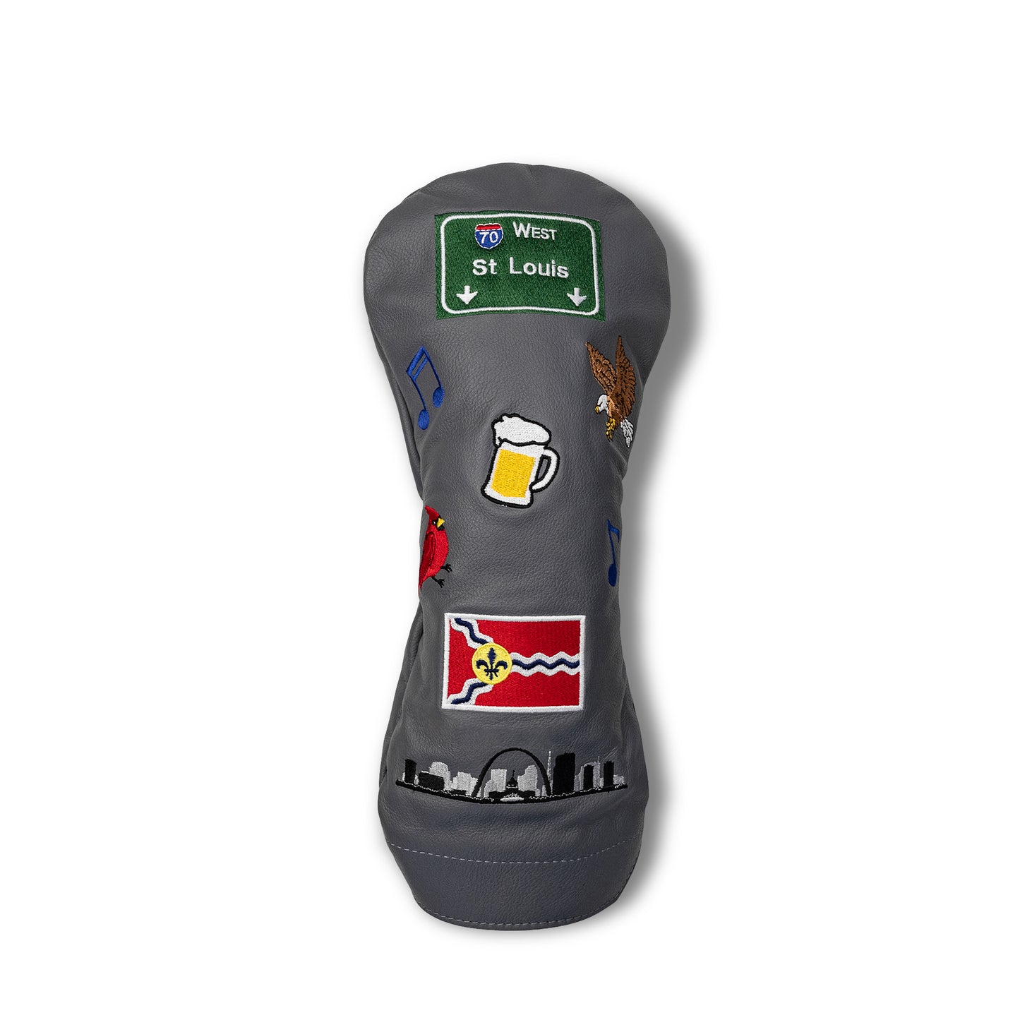 St. Louis Mural Leather Headcovers