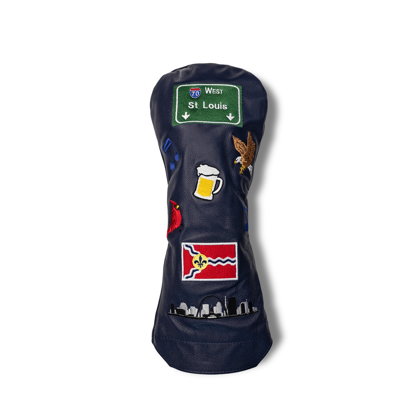 St. Louis Mural Leather Headcovers