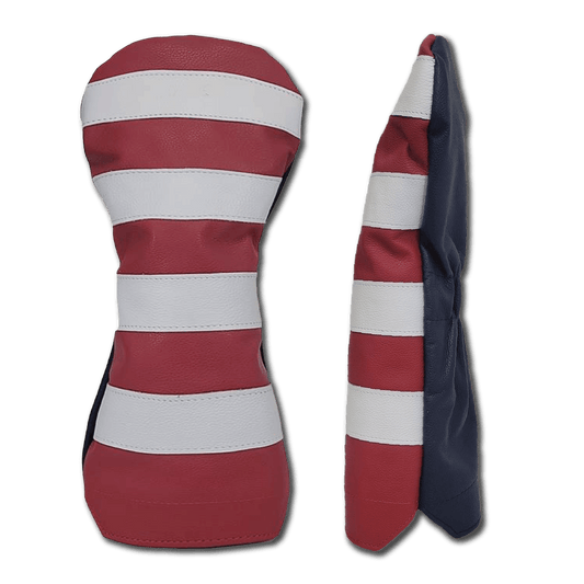 Signature Four Stripe Driver Leather Golf Headcovers