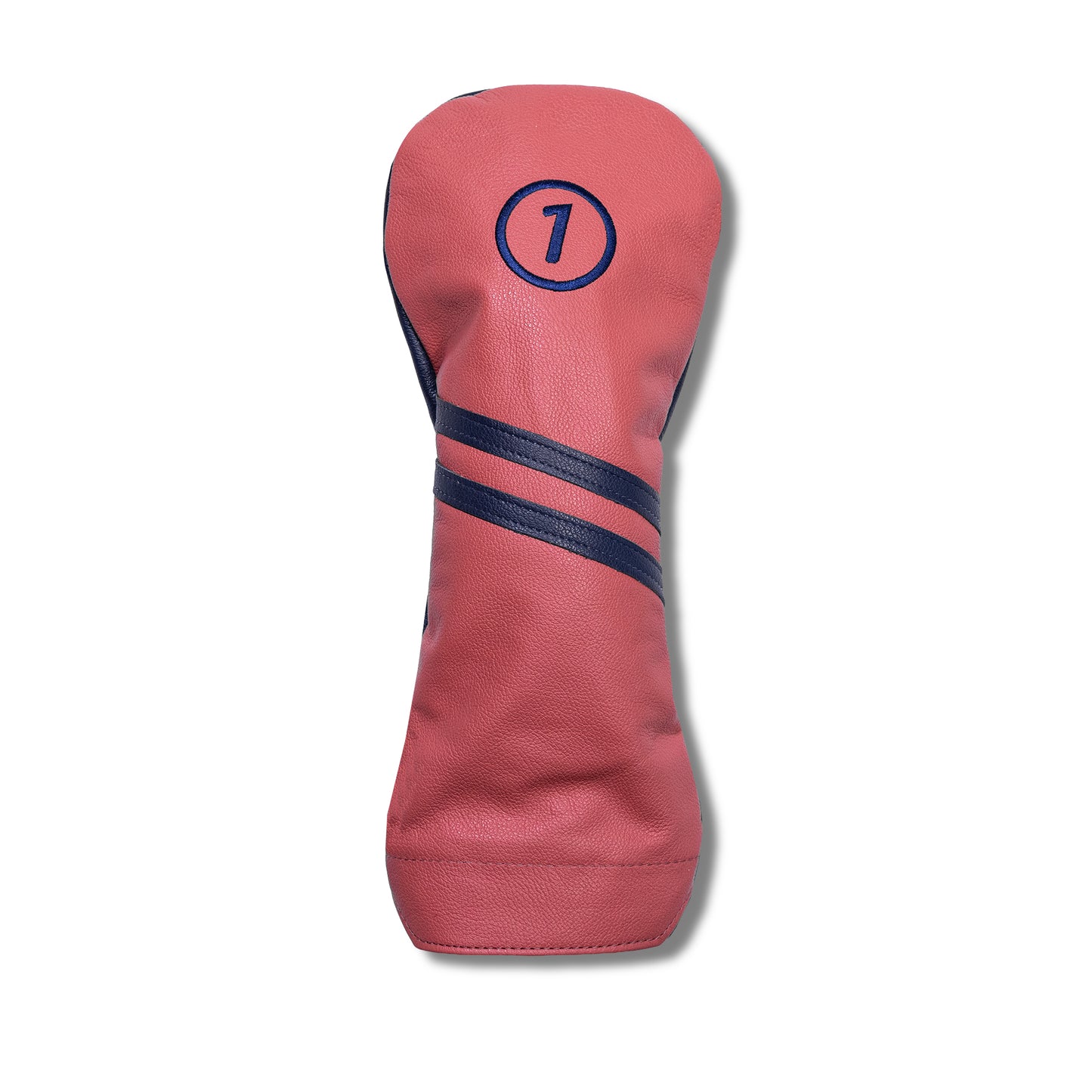 Two Stripe Letters Tradition Leather Headcovers - Driver