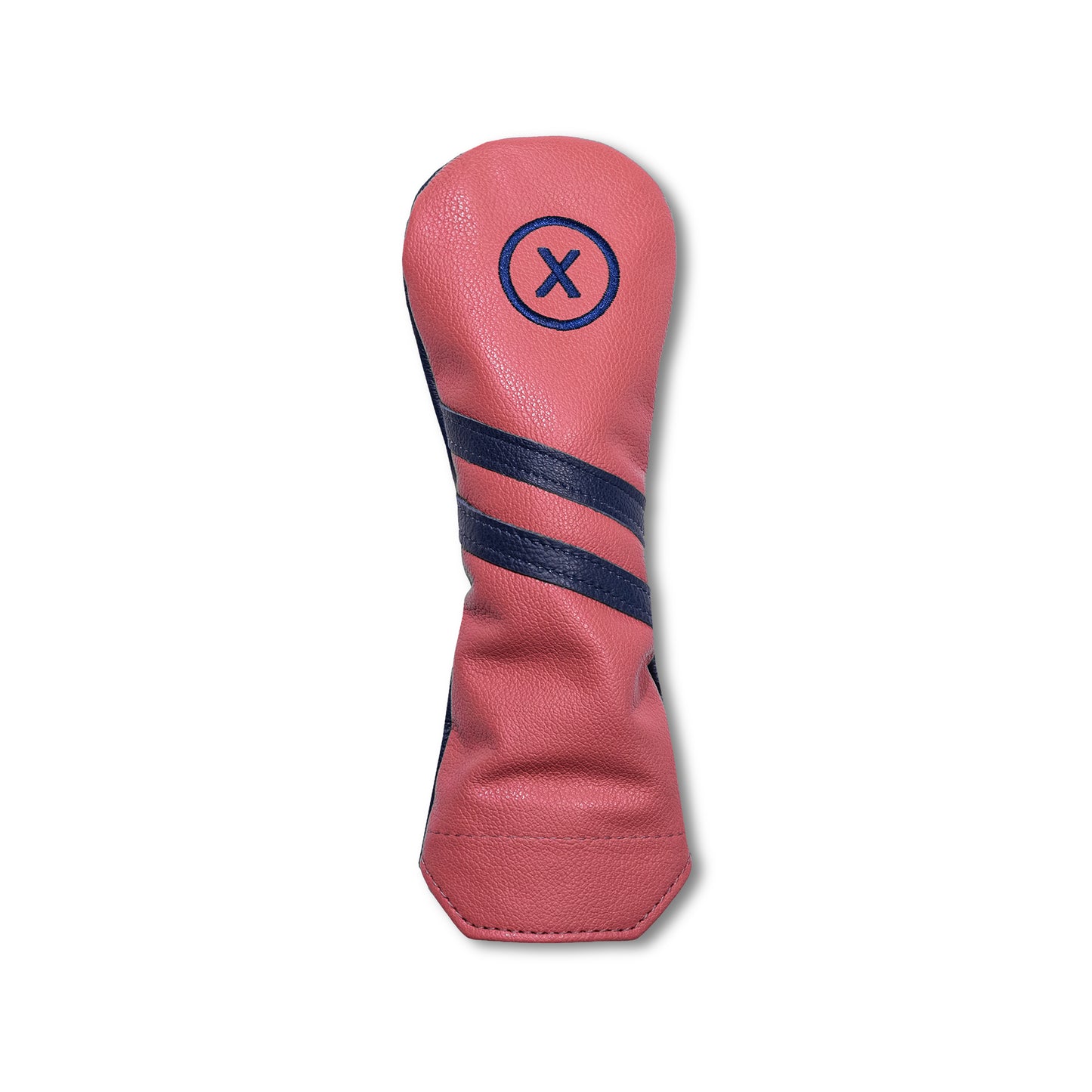 Two Stripe Letters Tradition Leather Headcovers - Hybrid