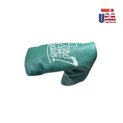 For the Ladies Blade/Boot Style Putter Covers in Kelly Green American Leather