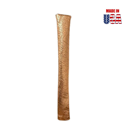 Rose Gold Metallic Alignment Stick Cover in Italian Weave