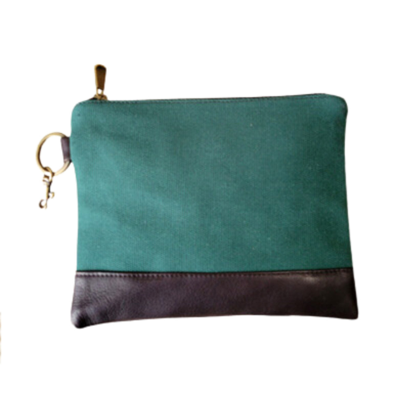 Green Canvas w/tan leather