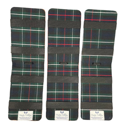 Scorecard Holder & Yardage Book, Spider and It's Web on Black Alligator