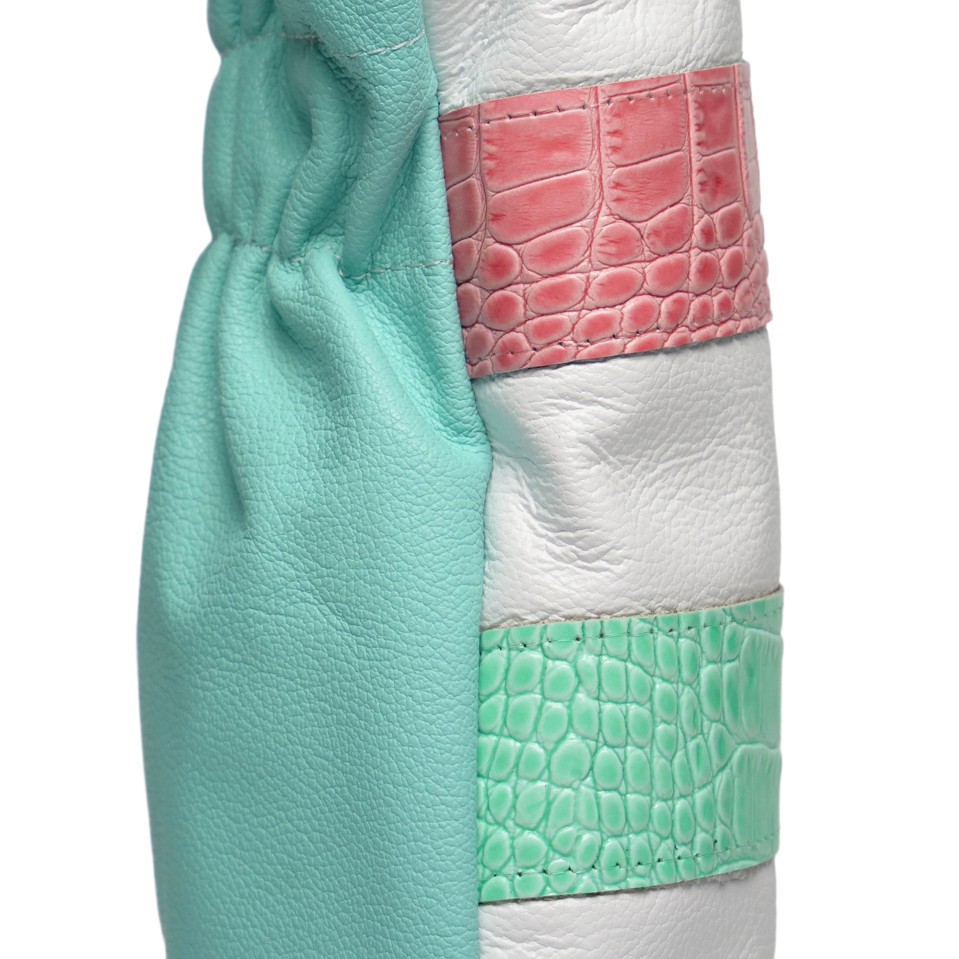 Gator Signature Stripe Leather Driver Headcover - Winston Collection