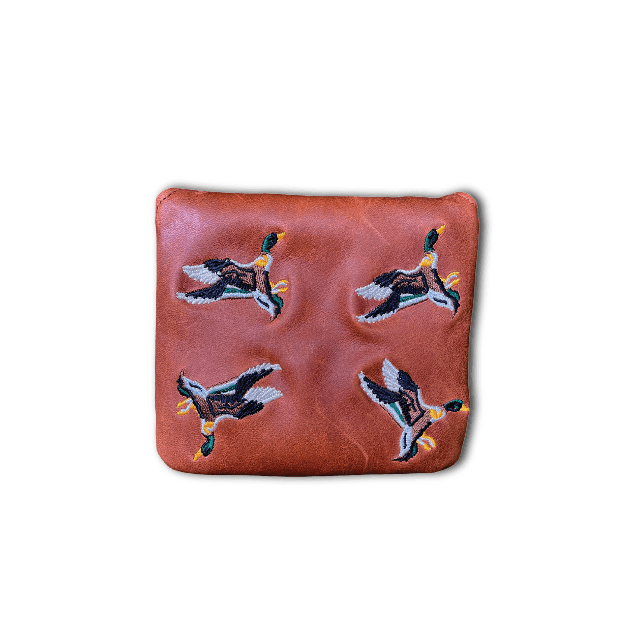 Flying Mallard Pullup Leather Universal Mallet Putter Cover