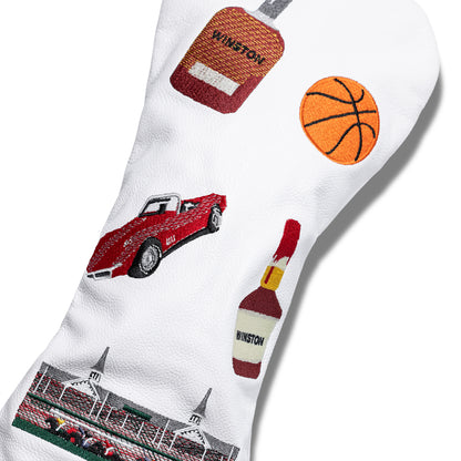 Kentucky Mural Leather Headcovers - Driver