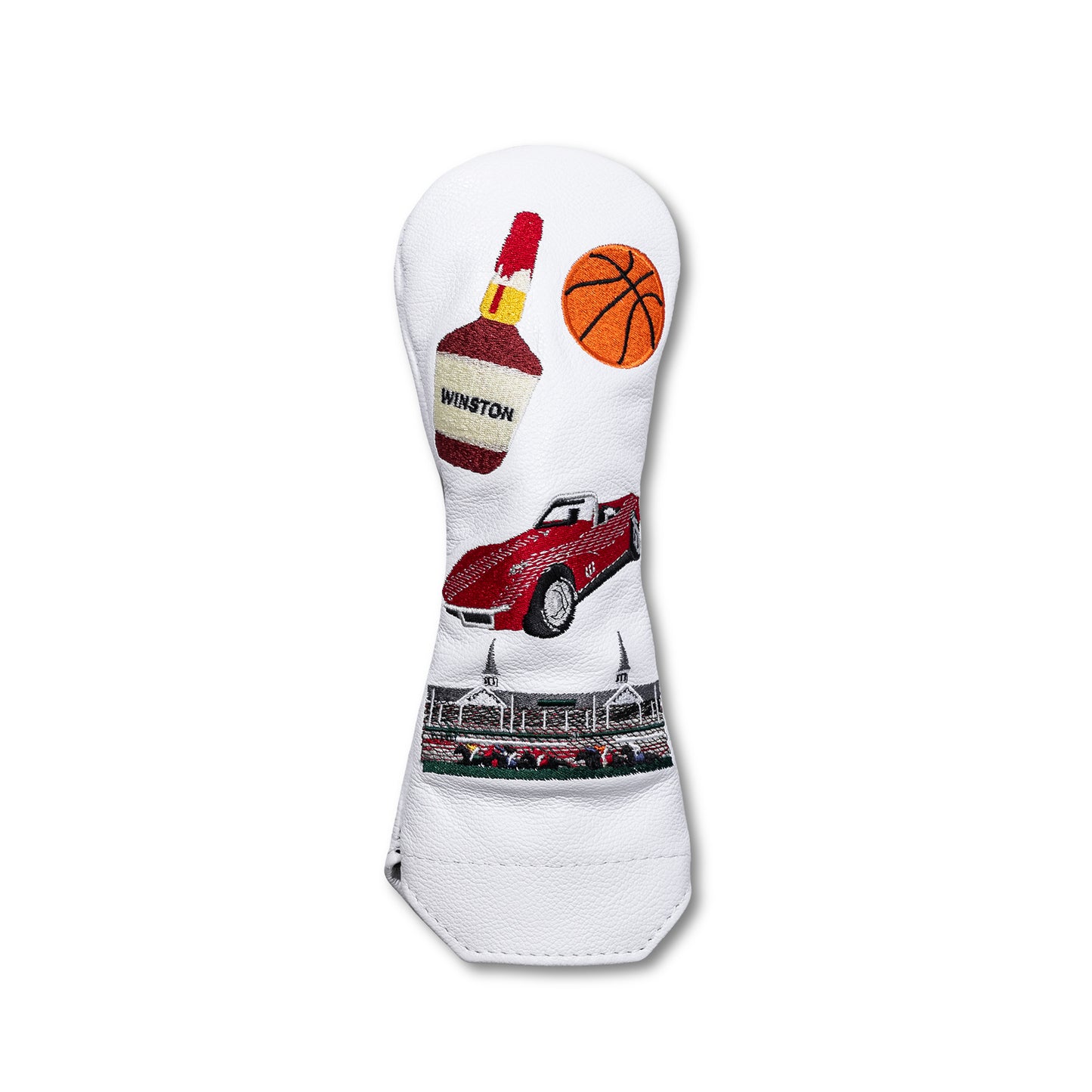 Kentucky Mural Leather Headcovers - Hybrid