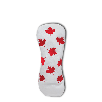 Canadian Red Maple Leafs Leather Headcovers