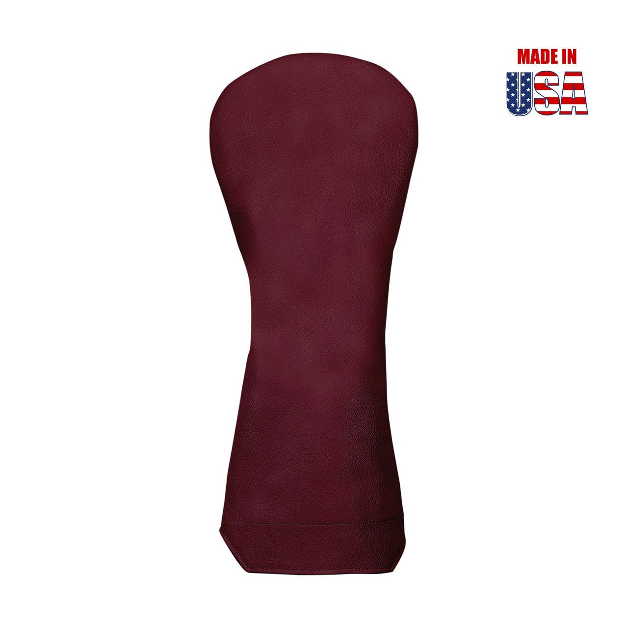 Cardinal American Leather Driver Headcover, winstoncollection.com