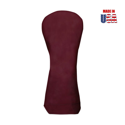 Cardinal American Leather Driver Headcover, winstoncollection.com