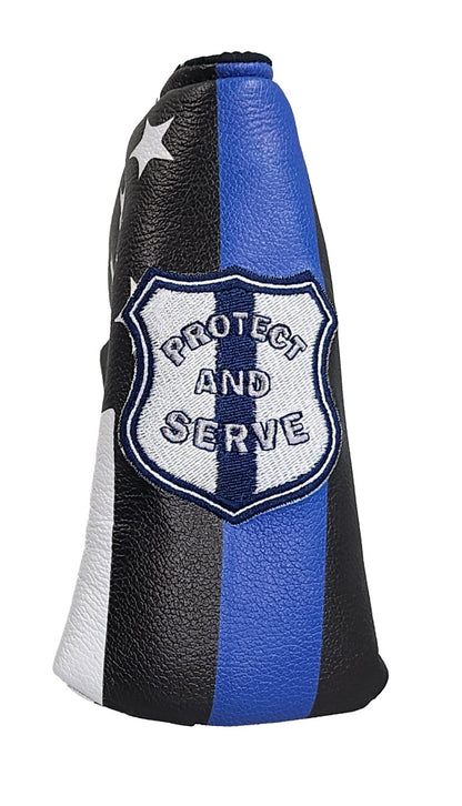 Police Leather Blade Golf Putter Cover