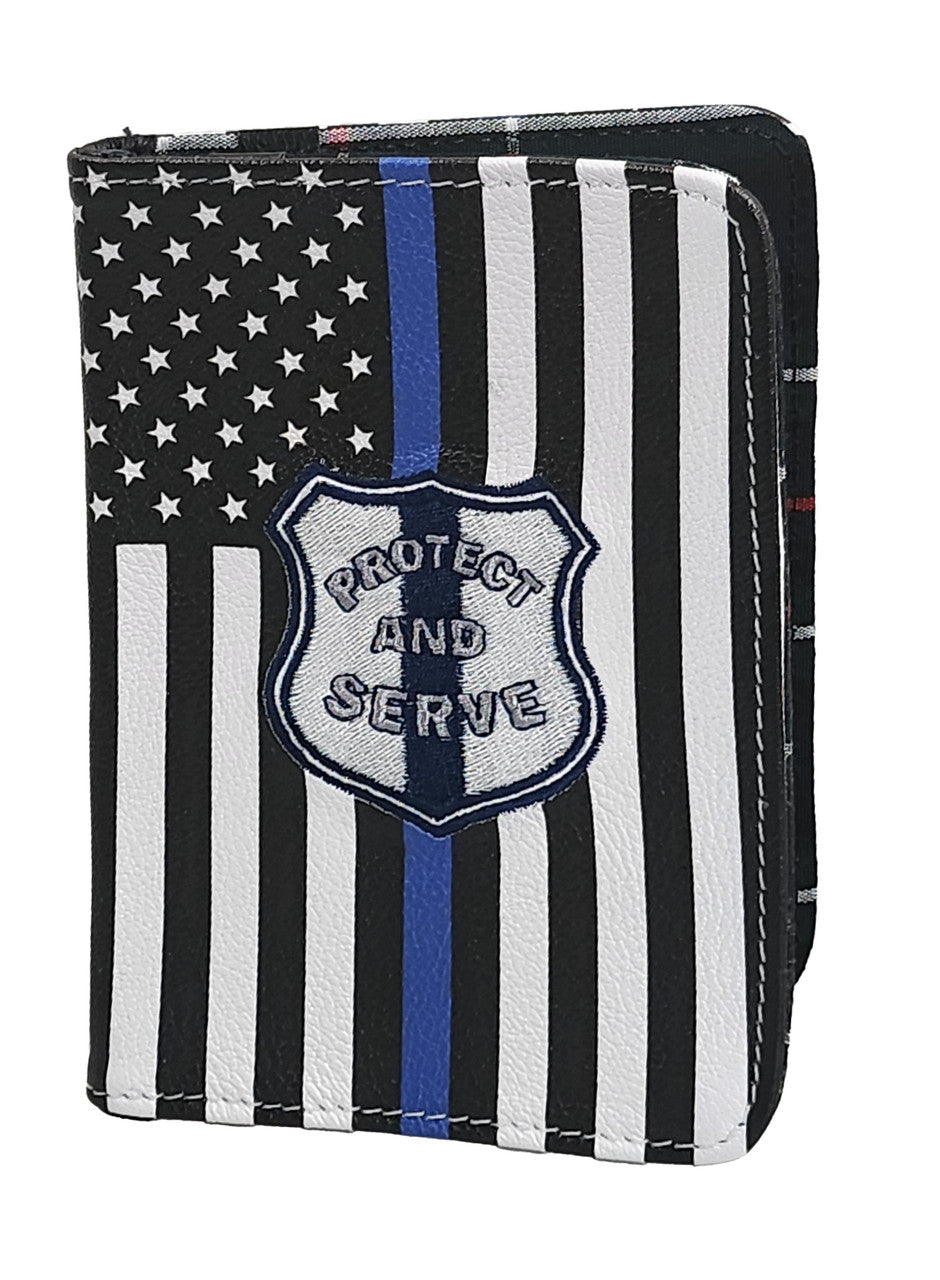 Police Leather Classic Golf Scorecard Holder