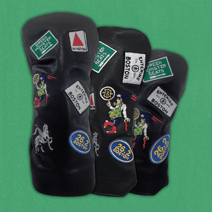 Boston Mural Leather Headcovers