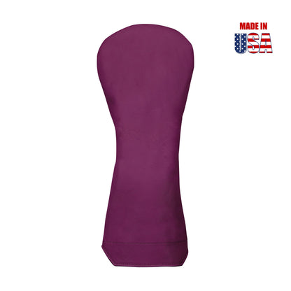 Magenta American Leather Driver Headcover, winstoncollection.com