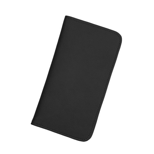 Black Colombian Leather Pocket Manager