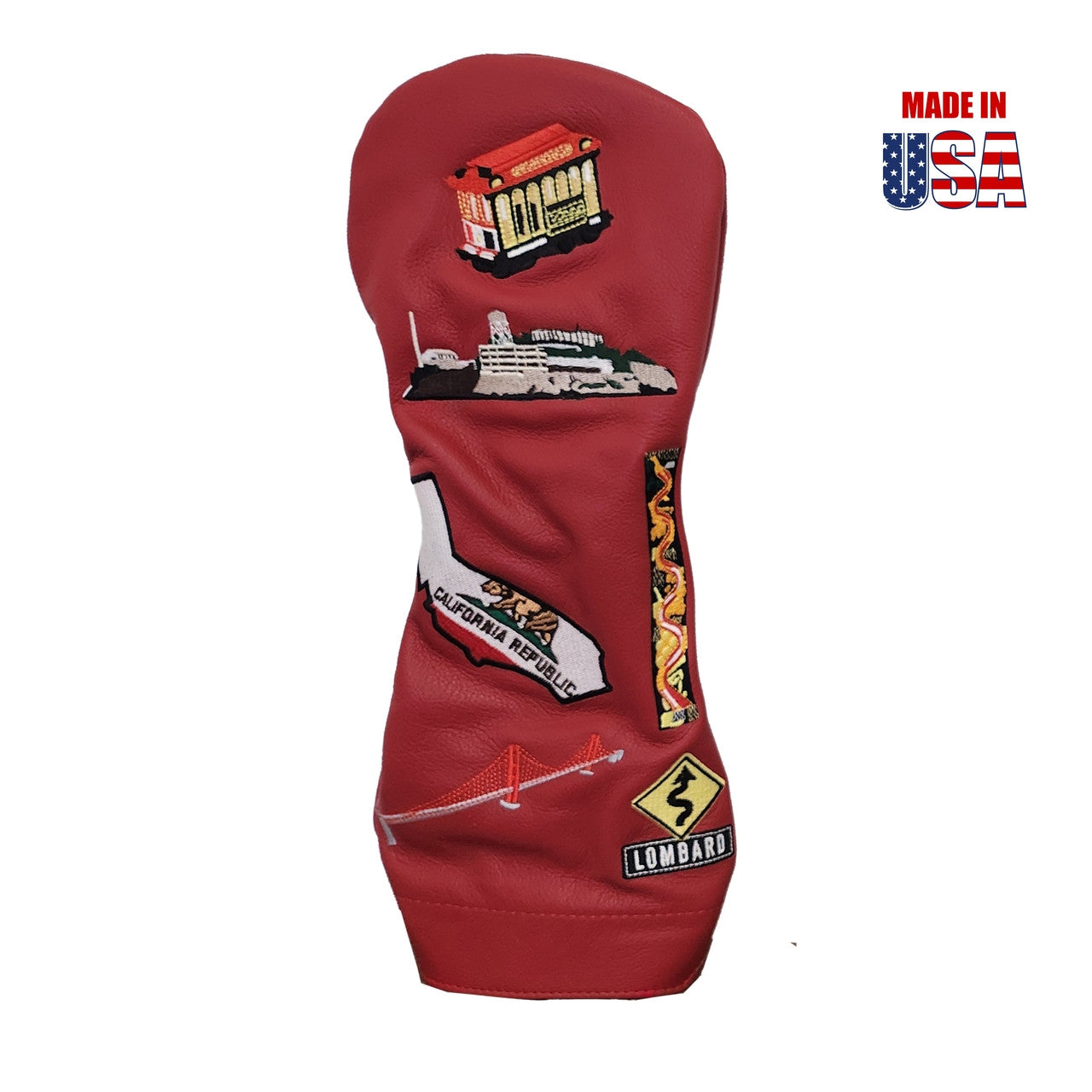 San Francisco Mural Headcovers Red Driver