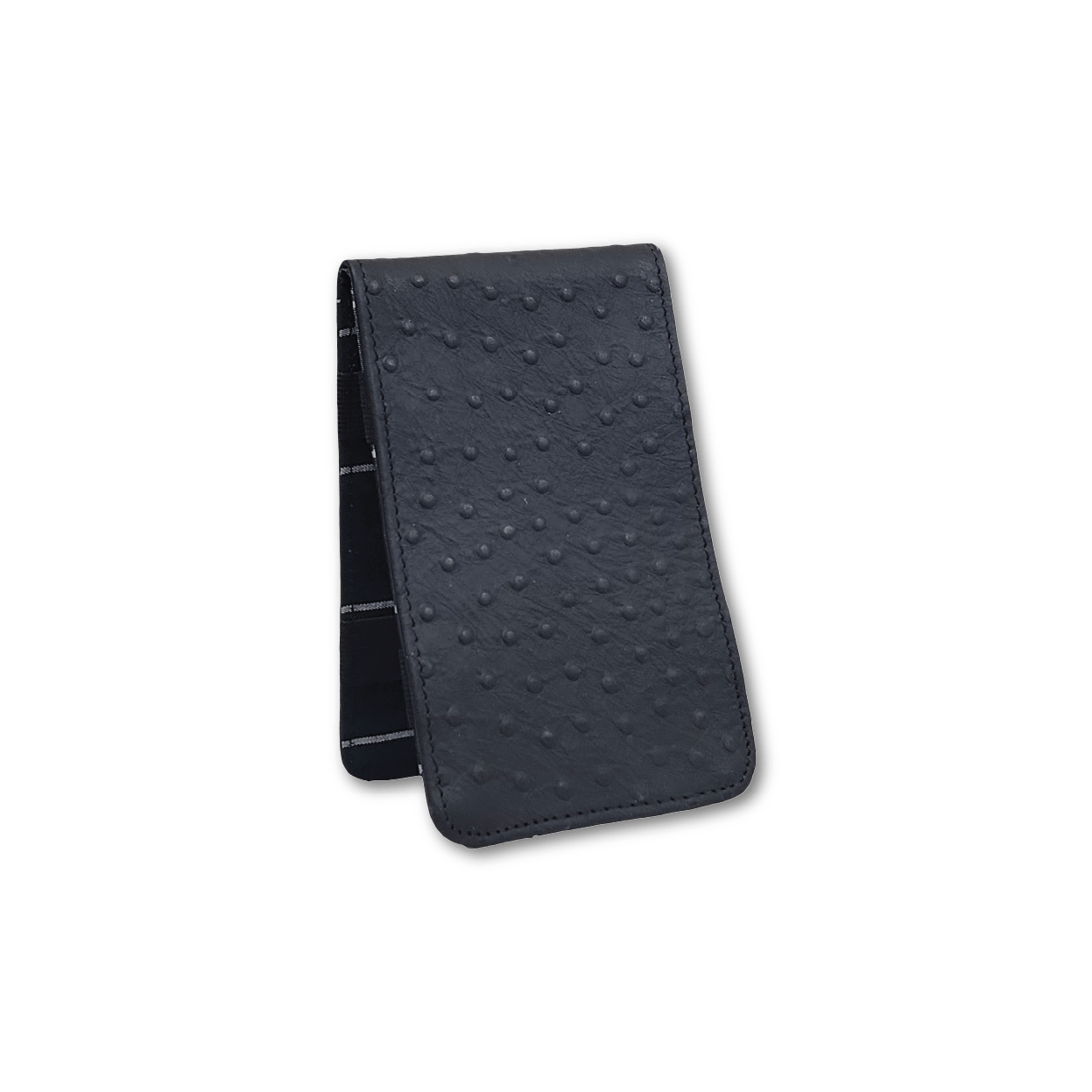 Scorecard and Yardage Book Holder, Ostrich Print – Winston Collection
