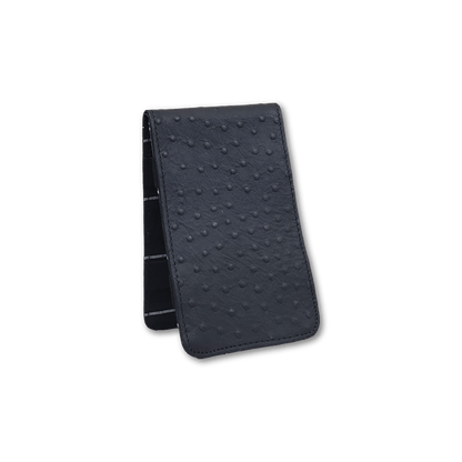 Scorecard and Yardage Book Holder, Ostrich Print
